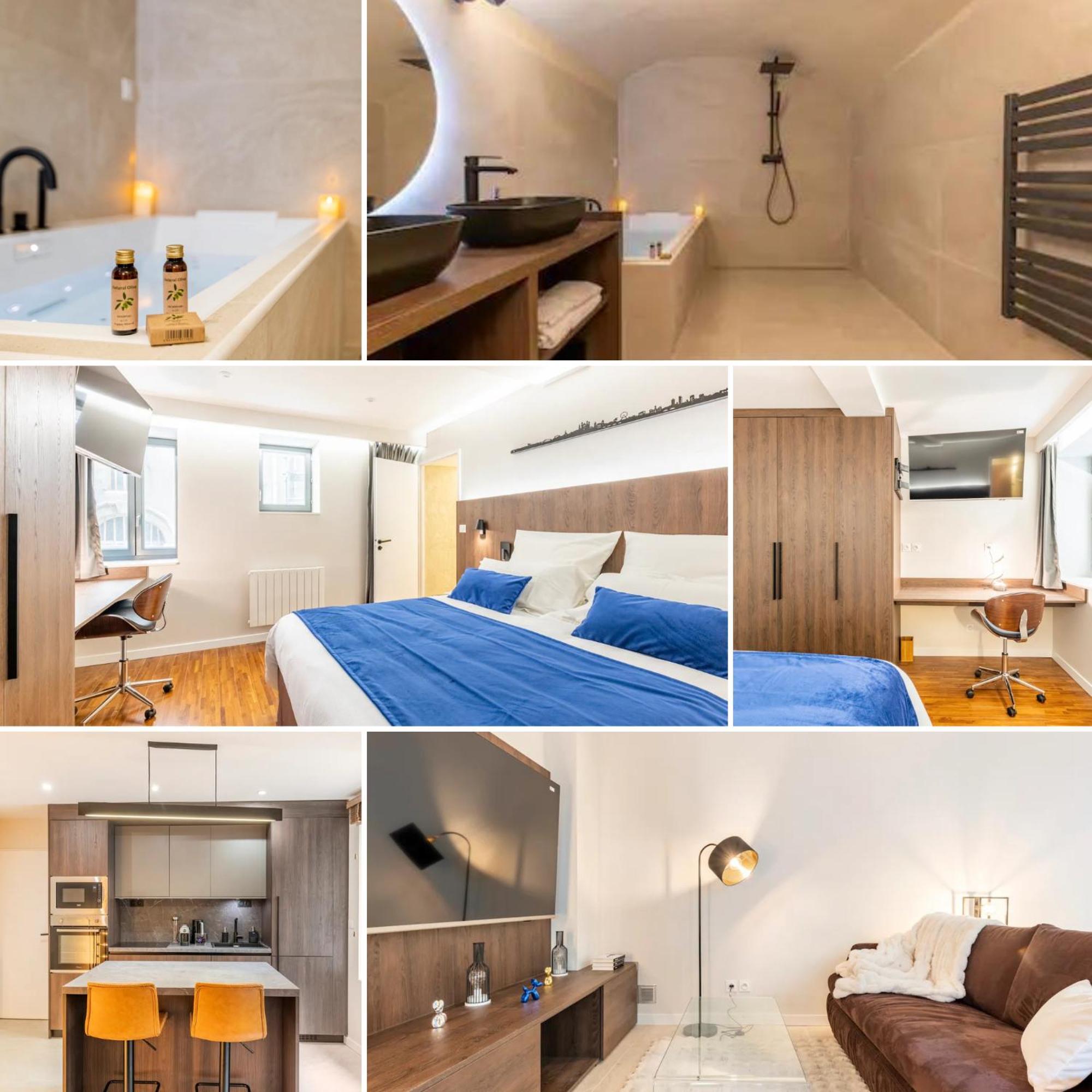 Cocoon Du Vieux Lyon - Luxury Apartment - Balneo Exterior photo